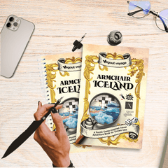 Armchair Iceland: A Puzzle Game-Inspired Travel Adventure Book for Grown-Ups (BOOK ONLY)