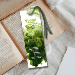Vegout Voyage Bookmark With Ribbon