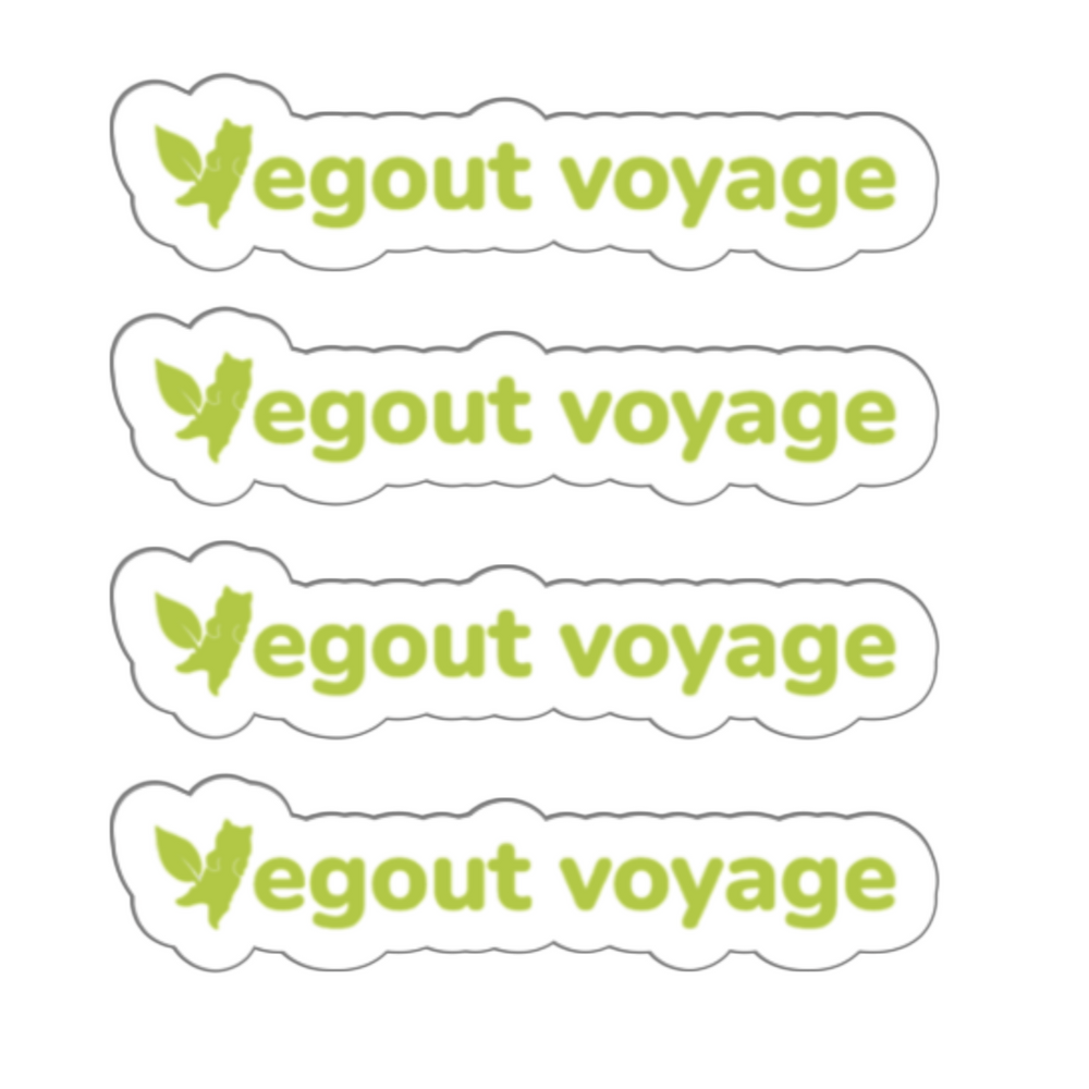 kiss cut stickers (pack of 4)