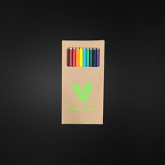 Essential Art 12-Color Full-Length Pencil Set