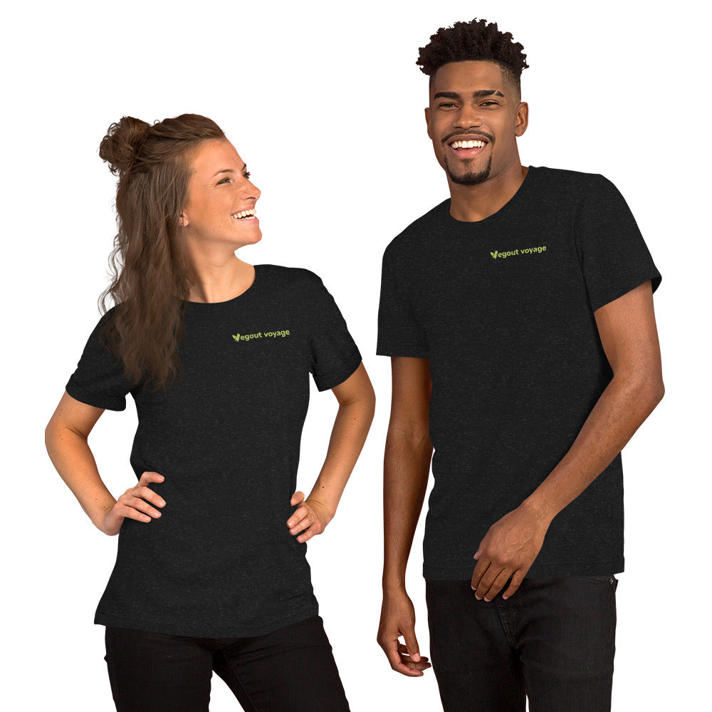 Vegout Voyage Original Logo Tee—Comfy Unisex T-Shirt for Curious Travelers