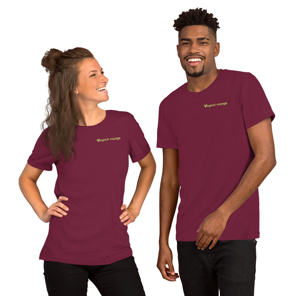 Vegout Voyage Original Logo Tee—Comfy Unisex T-Shirt for Curious Travelers