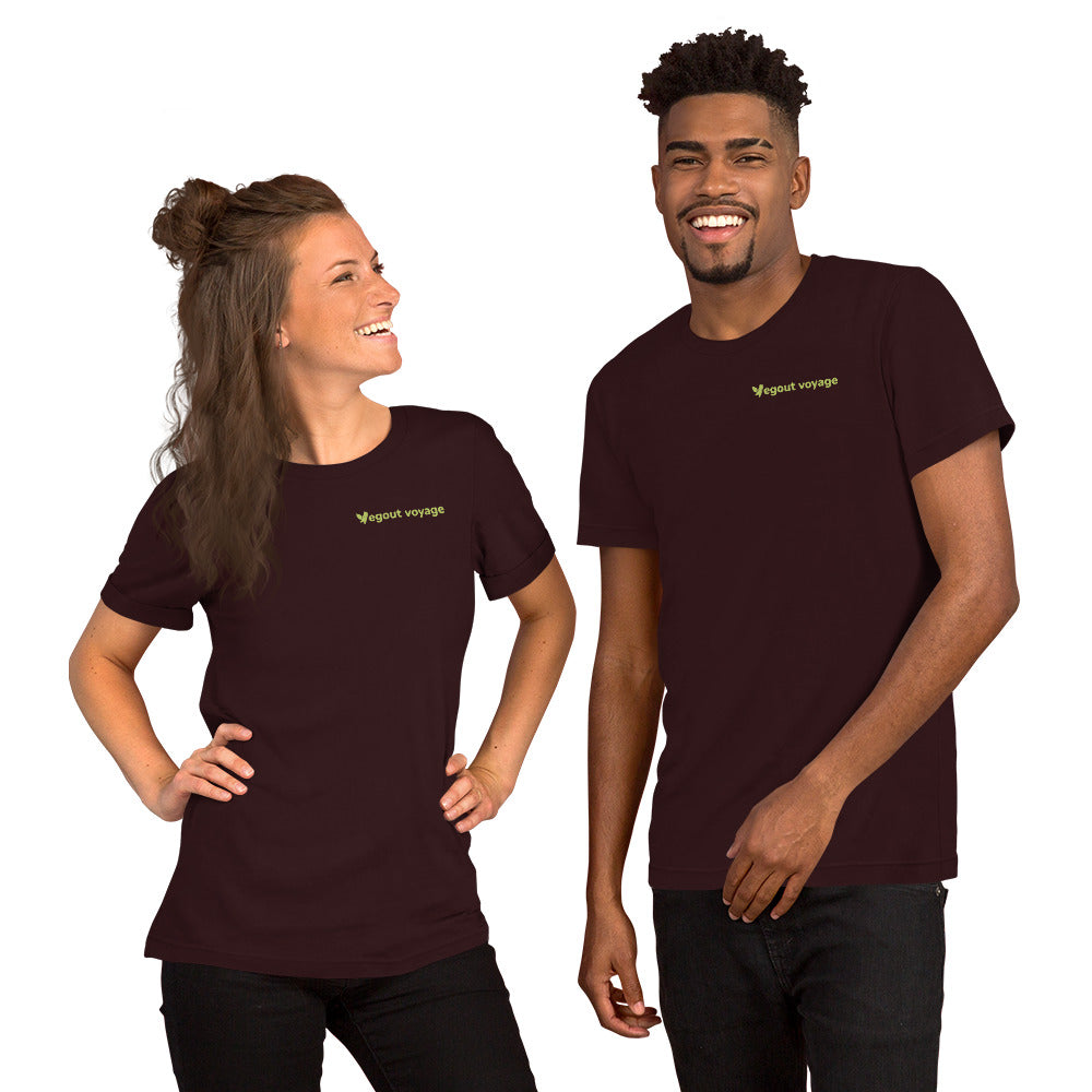 Vegout Voyage Original Logo Tee—Comfy Unisex T-Shirt for Curious Travelers