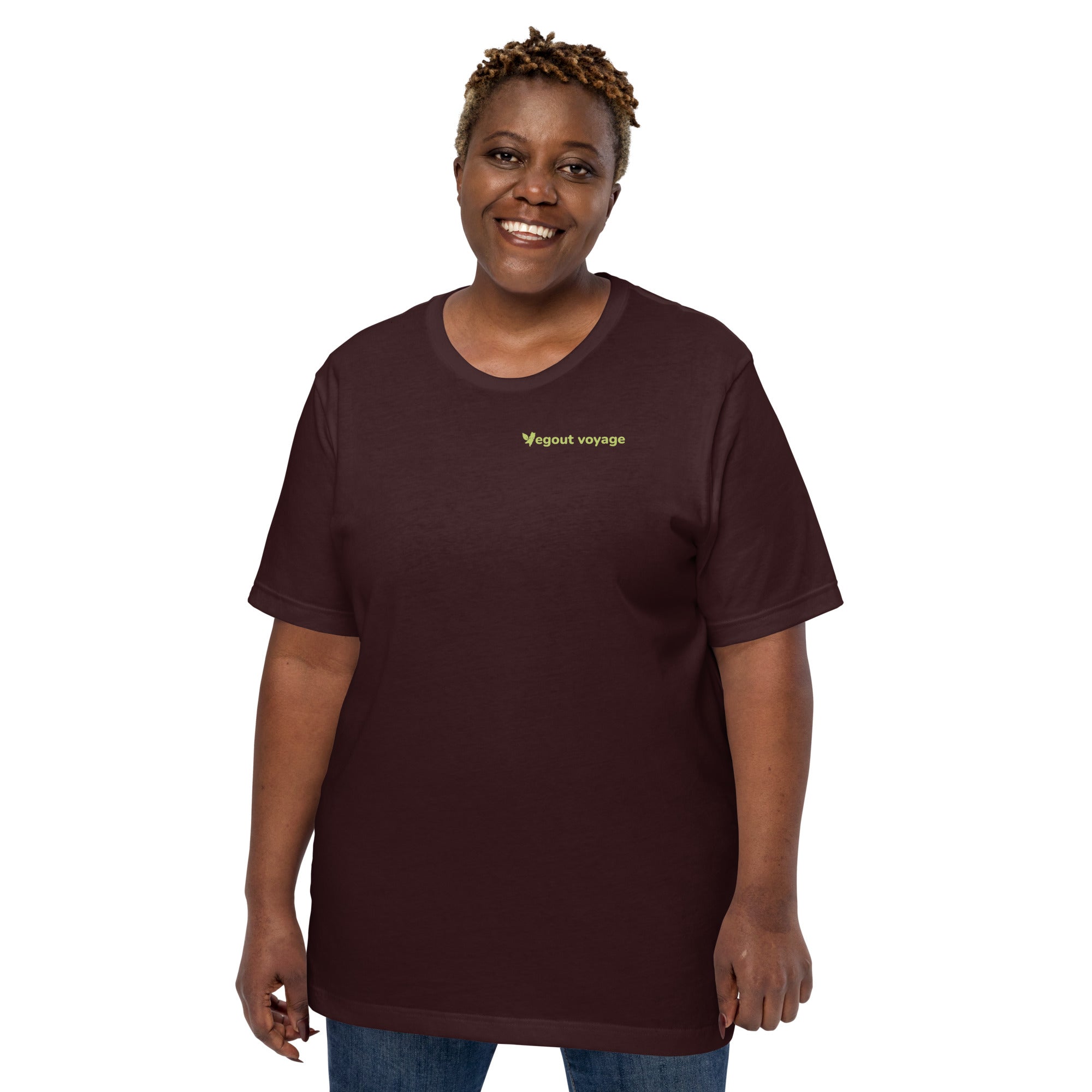 Vegout Voyage Original Logo Tee—Comfy Unisex T-Shirt for Curious Travelers